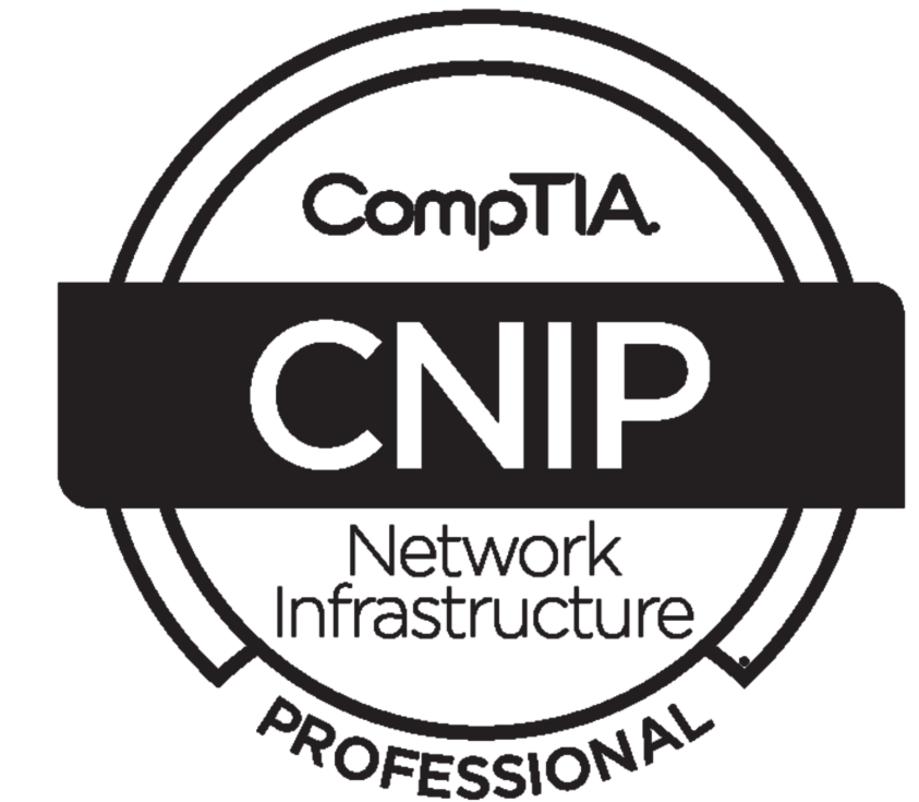 Certified Network infrastructure Professional Logo Certified